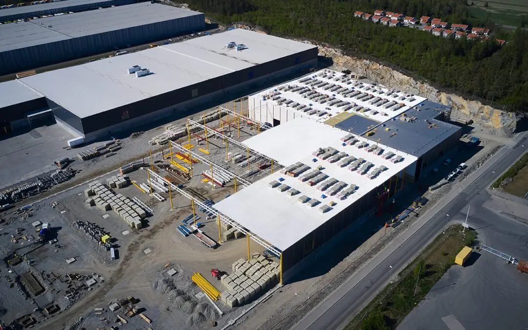 Schibsteds nye trykkeri og terminal i Vestby næringspark