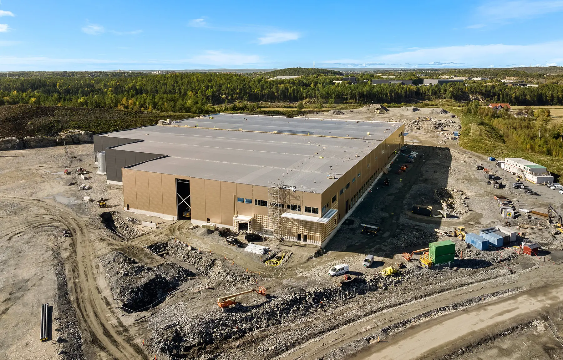 Nytt logistikkbygg for Logicenters i Vestre Vannemvei i Moss