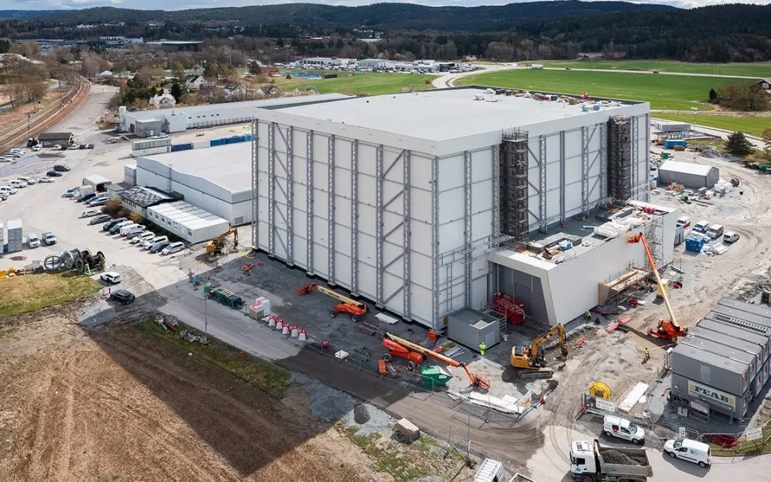 Nexans sitt nye næringsbygg i Halden